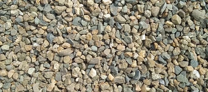 Щебень из горных пород